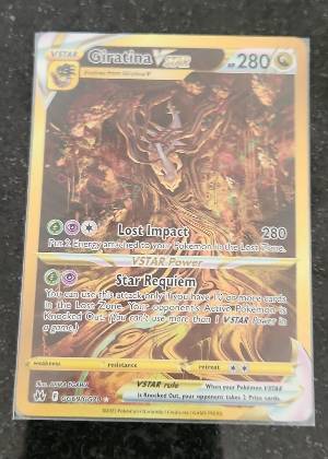Giratina VSTAR (Secret) graded 9