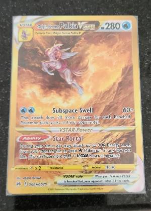 Origin Forme Palkia VSTAR (Secret), graded 9.0