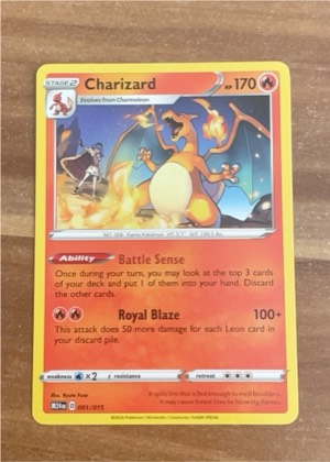 Charizard, graded 9.0