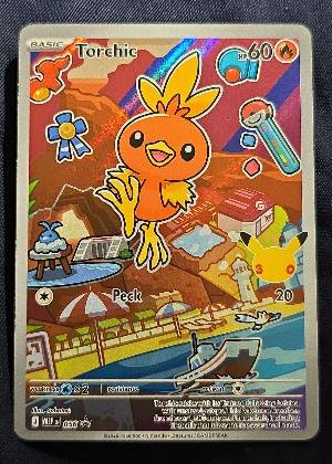 Torchic, graded 9.5