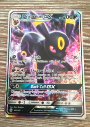 Umbreon GX, graded 8.0