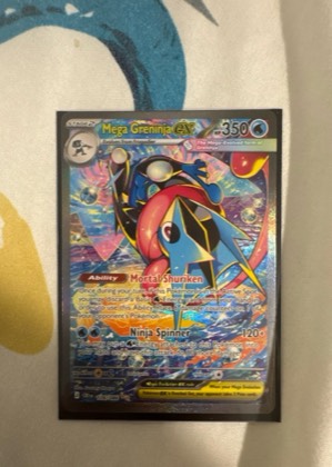 Mega Greninja ex, graded 9.0