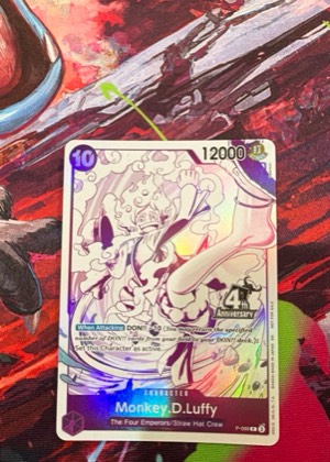 Monkey.D.Luffy (Event Pack Vol. 8), graded 9.0