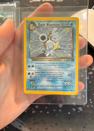 Dark Blastoise, graded 9.0