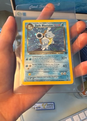 Dark Blastoise (3) graded 8