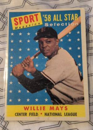 Willie Mays, graded 6.5