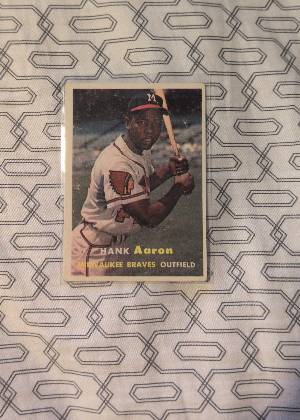 Hank Aaron, graded 7.0