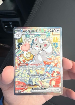 Cinccino ex graded 8.5