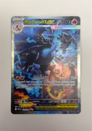 Charizard ex graded 8