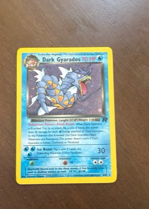 Dark Gyarados (8) graded 9