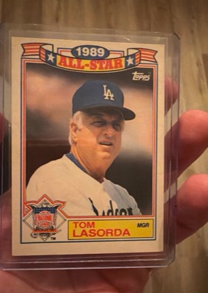 Tom Lasorda, graded 8.0