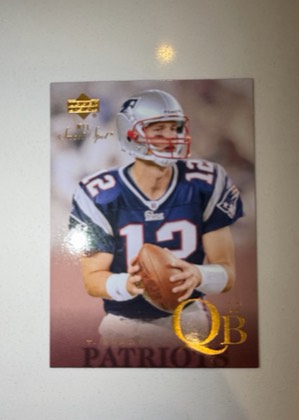Tom Brady, graded 9.0