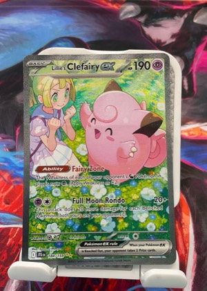 Lillie's Clefairy ex - 184/159 graded 9