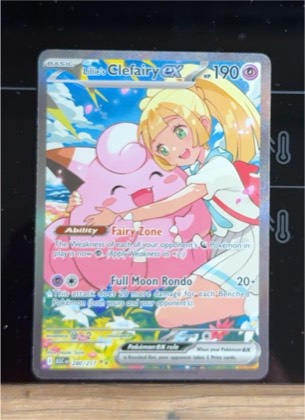 Lillie's Clefairy ex, graded 9.5