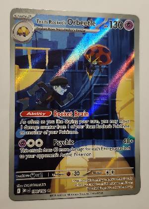Team Rocket's Orbeetle graded 9