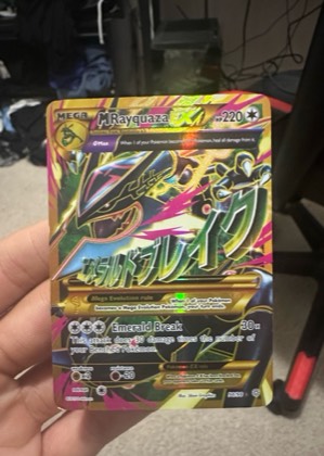 M Rayquaza EX, graded 5.5