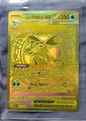 Mega Greninja ex, graded 9.0
