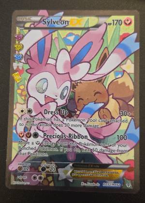 Sylveon EX (Full Art), graded 9.0