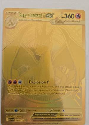 Mega Charizard Y ex, graded 9.0