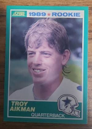 Troy Aikman, graded 9.5