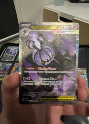Mega Chandelure ex - 115/084 graded 6 & below
