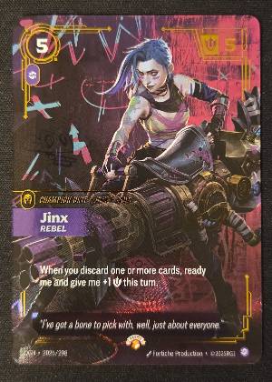 Jinx, graded 9.5
