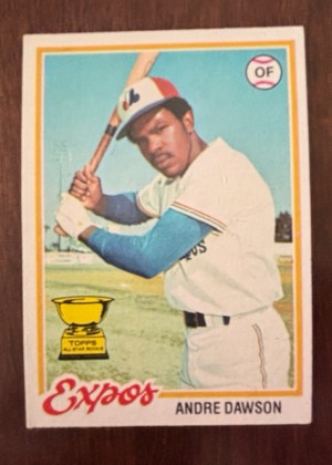 Andre Dawson, graded 7.5