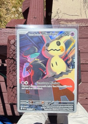 Team Rocket's Mimikyu, graded 9.0