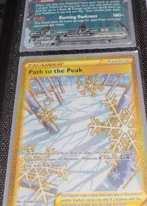 Path to the Peak (Secret), graded 9.0