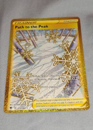 Path to the Peak (Secret), graded 9.0
