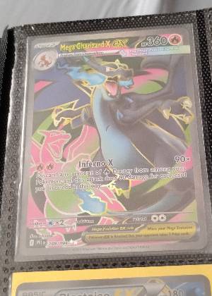Mega Charizard X ex graded 9