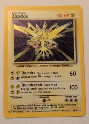 Zapdos graded 7