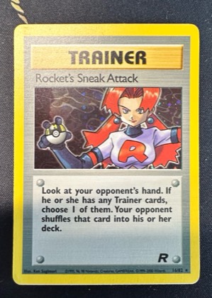 Rocket's Sneak Attack (16), graded 7.5