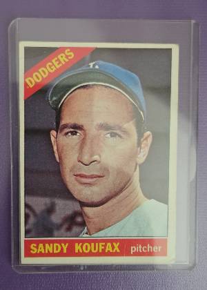 Sandy Koufax, graded 7.5