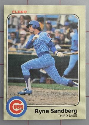 Ryne Sandberg, graded 8.5
