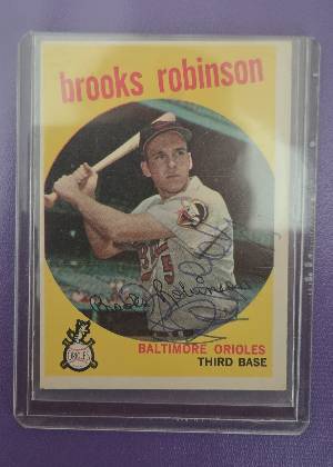 Brooks Robinson, graded 6.0