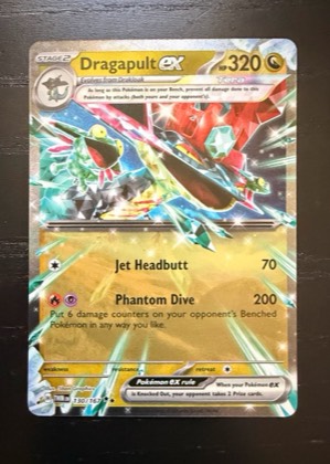 Dragapult ex, graded 9.0