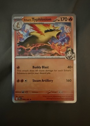 Ethan's Typhlosion graded 9