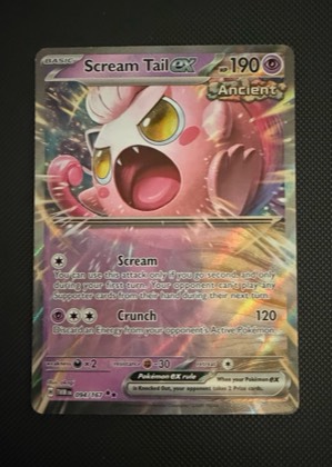 Scream Tail ex, graded 9.0