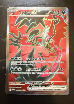 Yveltal ex, graded 9.0