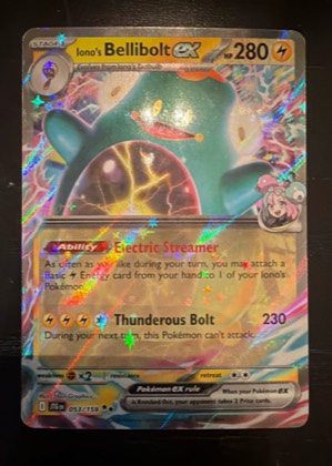 Iono's Bellibolt ex, graded 9.0