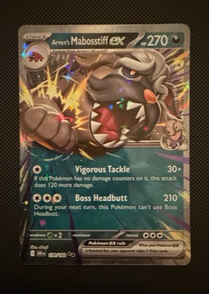 Arven's Mabosstiff ex, graded 9.0