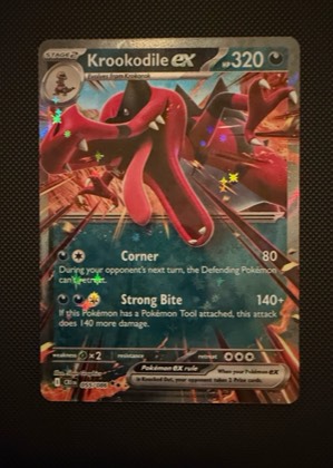 Krookodile ex, graded 9.0