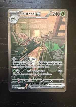 Sinistcha ex, graded 9.0