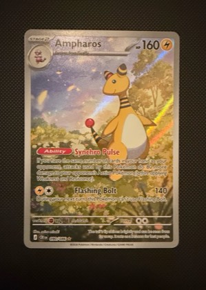 Ampharos, graded 9.0