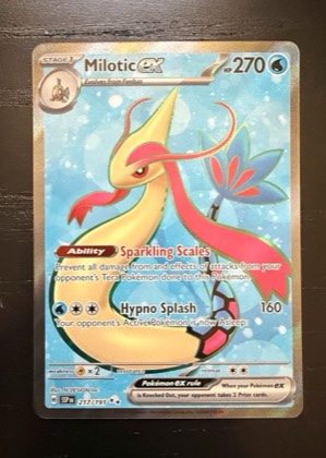 Milotic ex, graded 8.5