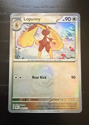 Lopunny, graded 9.0