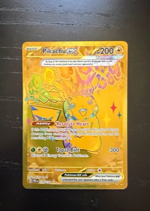 Pikachu ex, graded 9.0