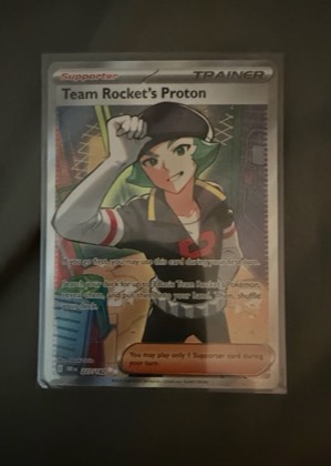 Team Rocket's Proton, graded 8.5