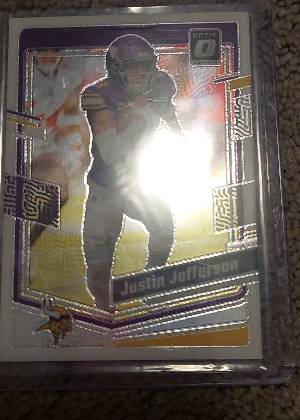 Justin Jefferson, graded 8.0